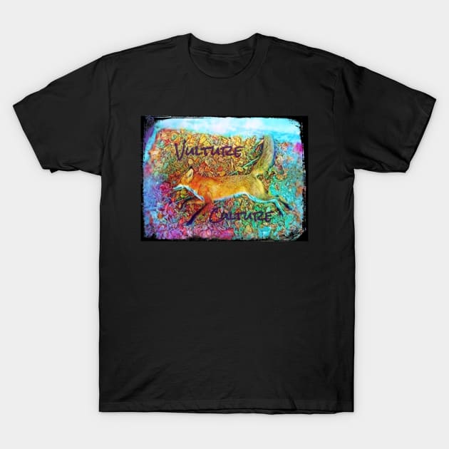 Rainbow Fox Vulture Culture T-Shirt by TrapperWeasel